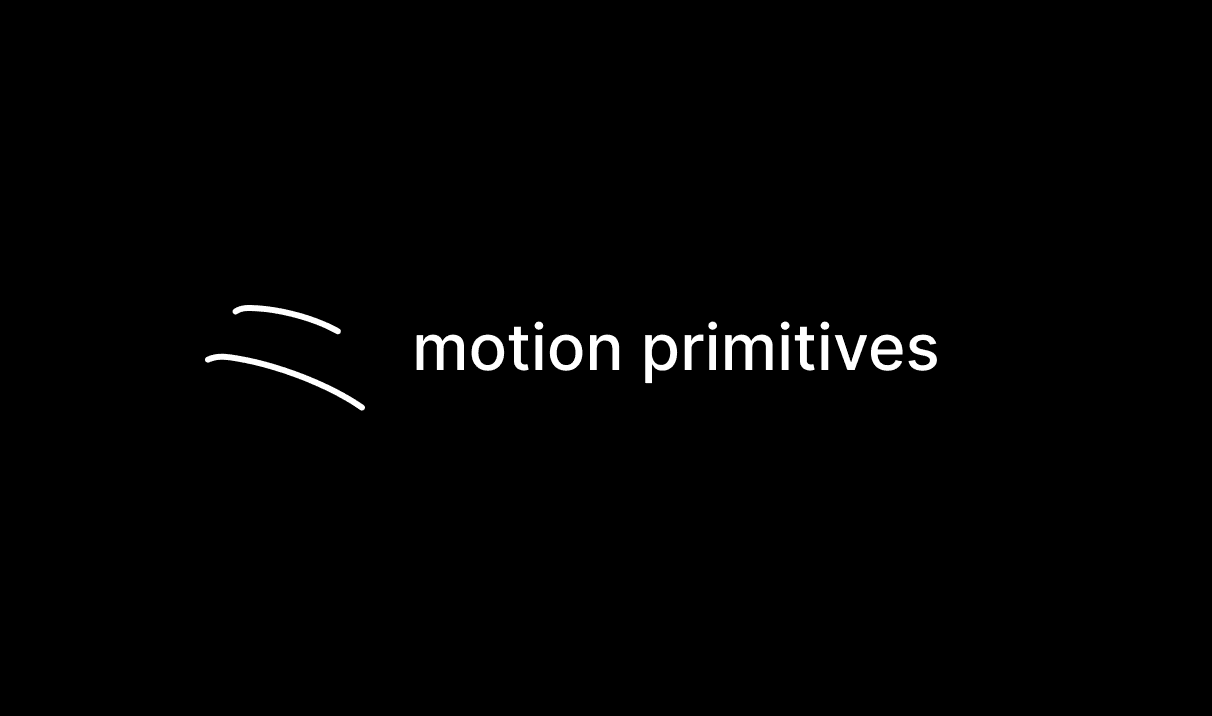 Motion Primitives